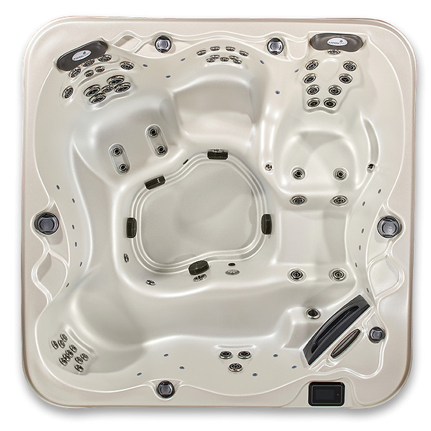 Aspen Spas El Dorado Hot Tub - 5-Person Deep Comfort for Full-Body Hydrotherapy