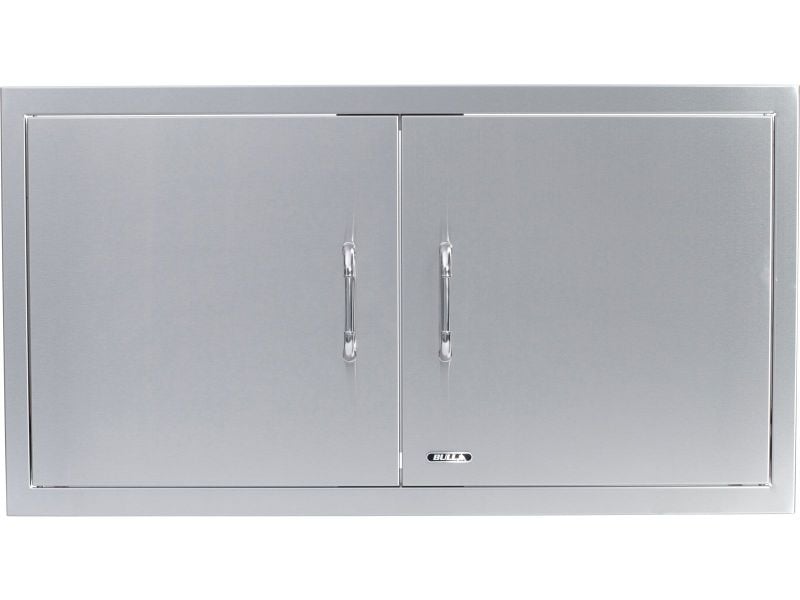 Bull 38-Inch Stainless Steel Double Access Door with Reveal