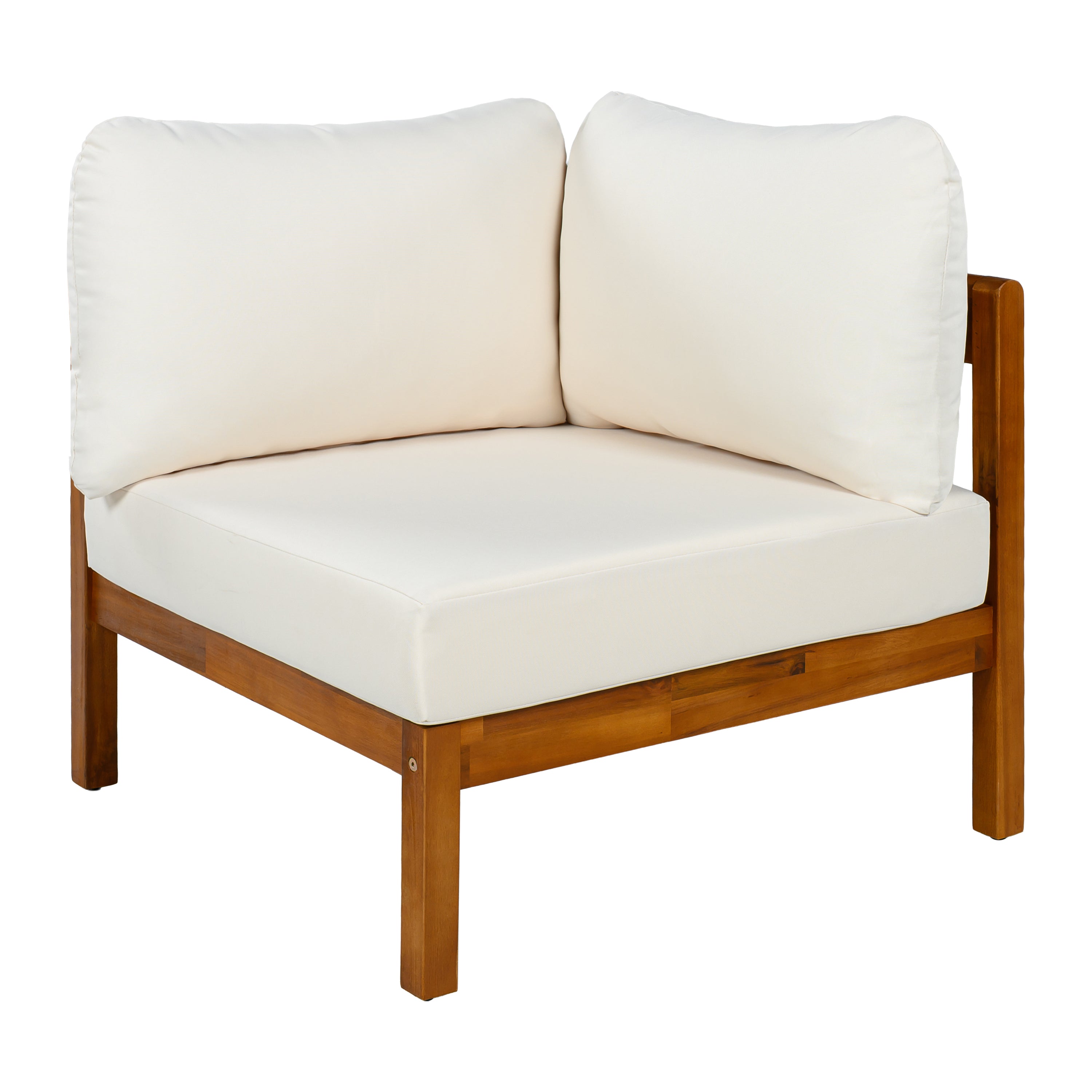 U Style Acacia Solid Wood Patio Furniture Set