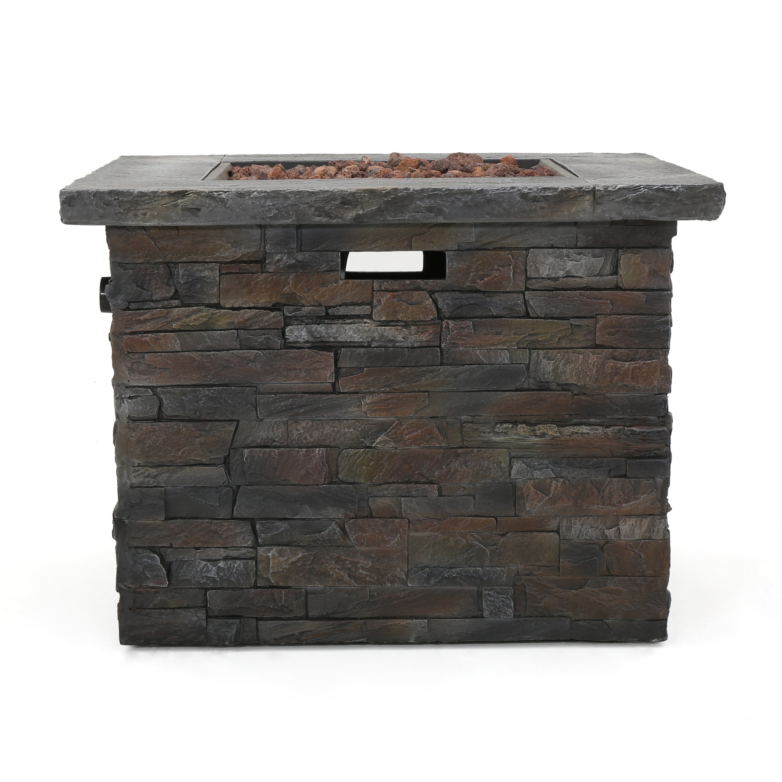 33" Square MGO Fire Pit - 40000 BTU