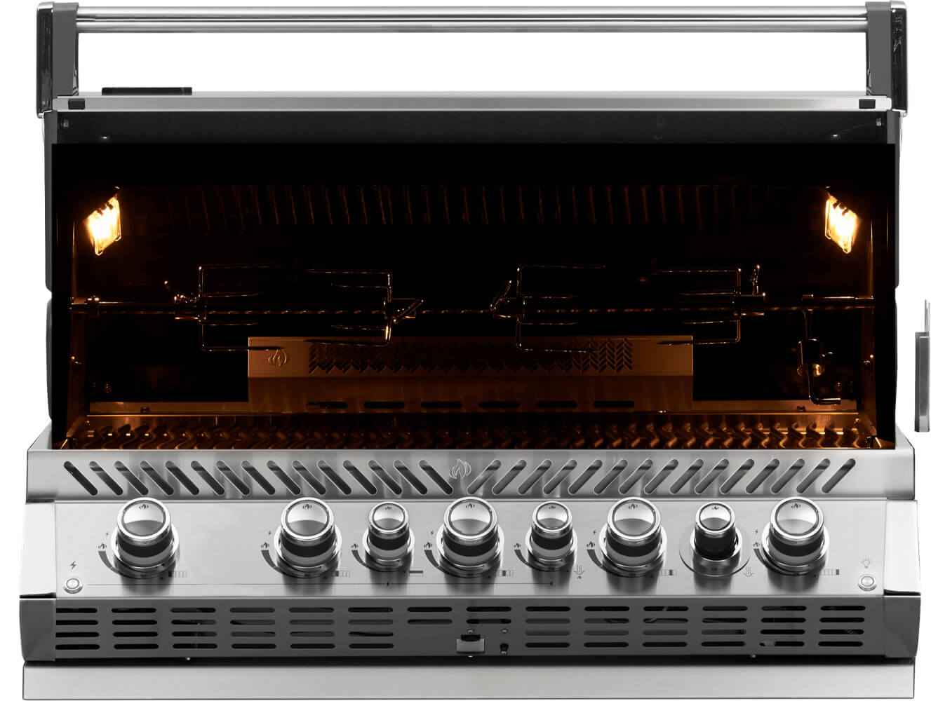 Napoleon Prestige PRO™ 665 Built-In Gas Grill with Infrared Rear Burner