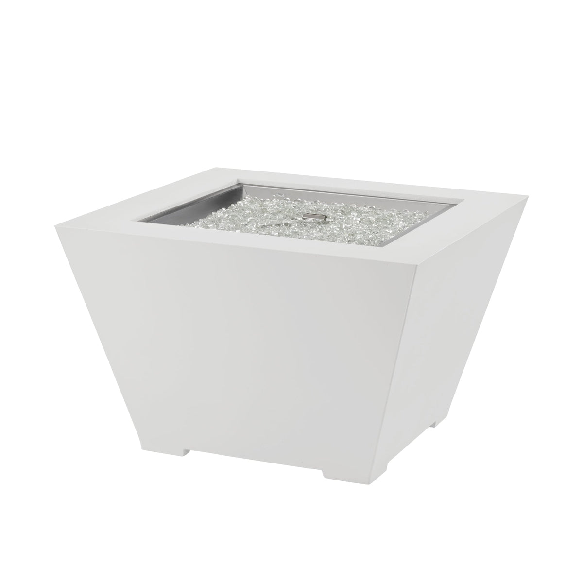 Cove Concrete Trapezoid Gas Fire Pit Bowl 37"