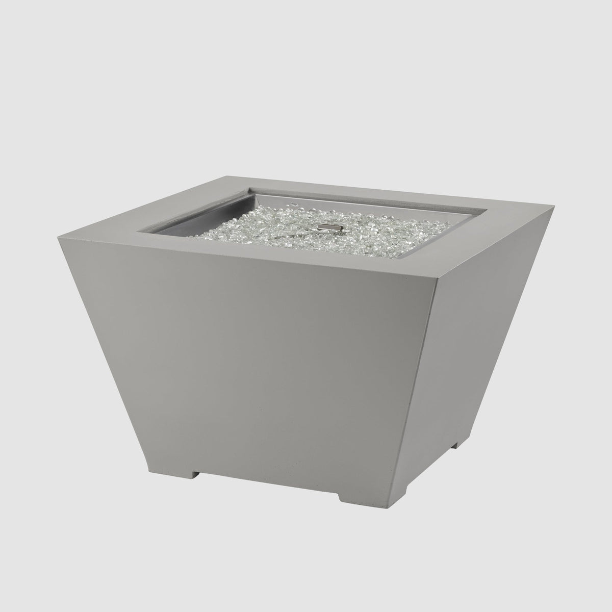 Cove Concrete Trapezoid Gas Fire Pit Bowl 37"