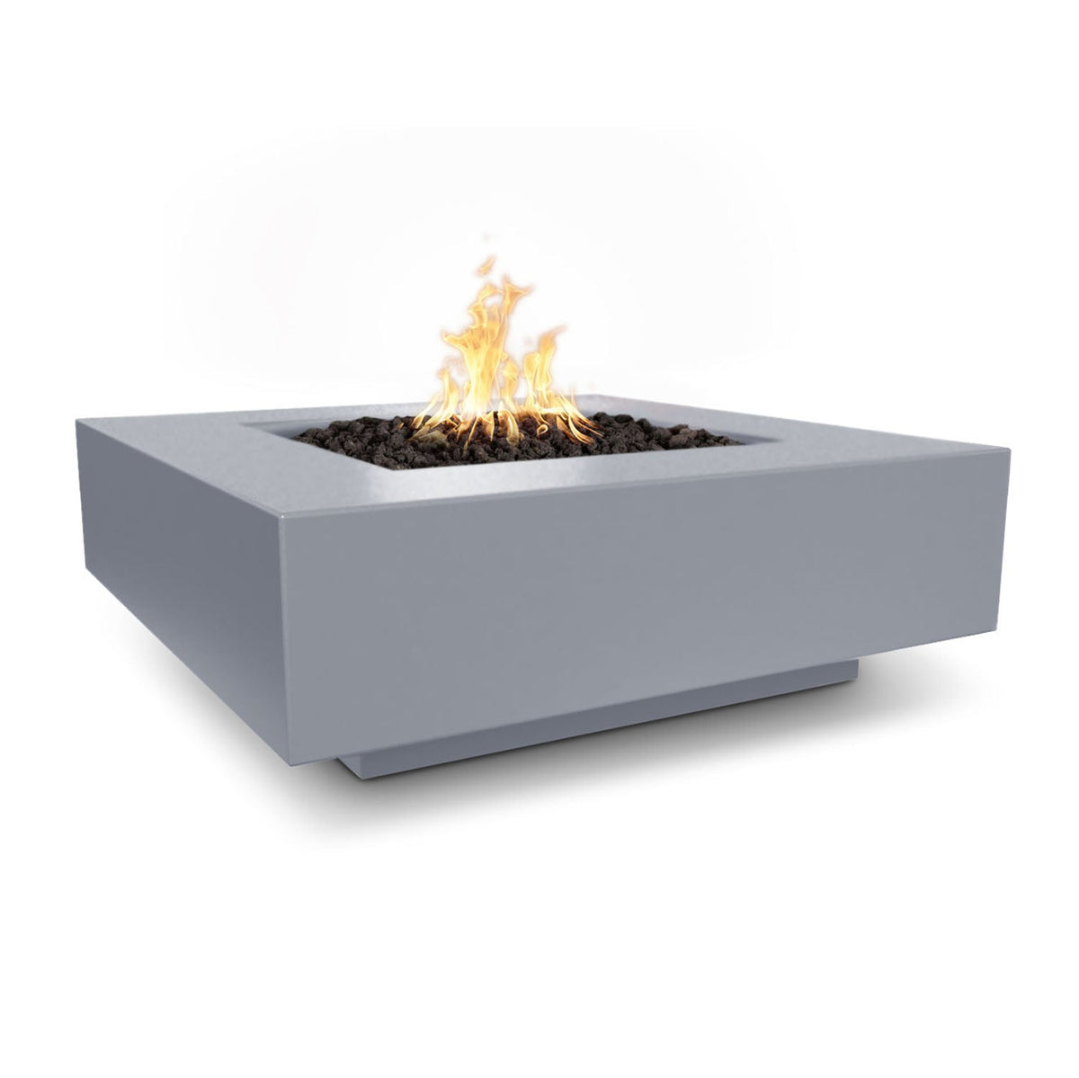 Cabo Square 48" GFRC Concrete Fire Pit by The Outdoor Plus