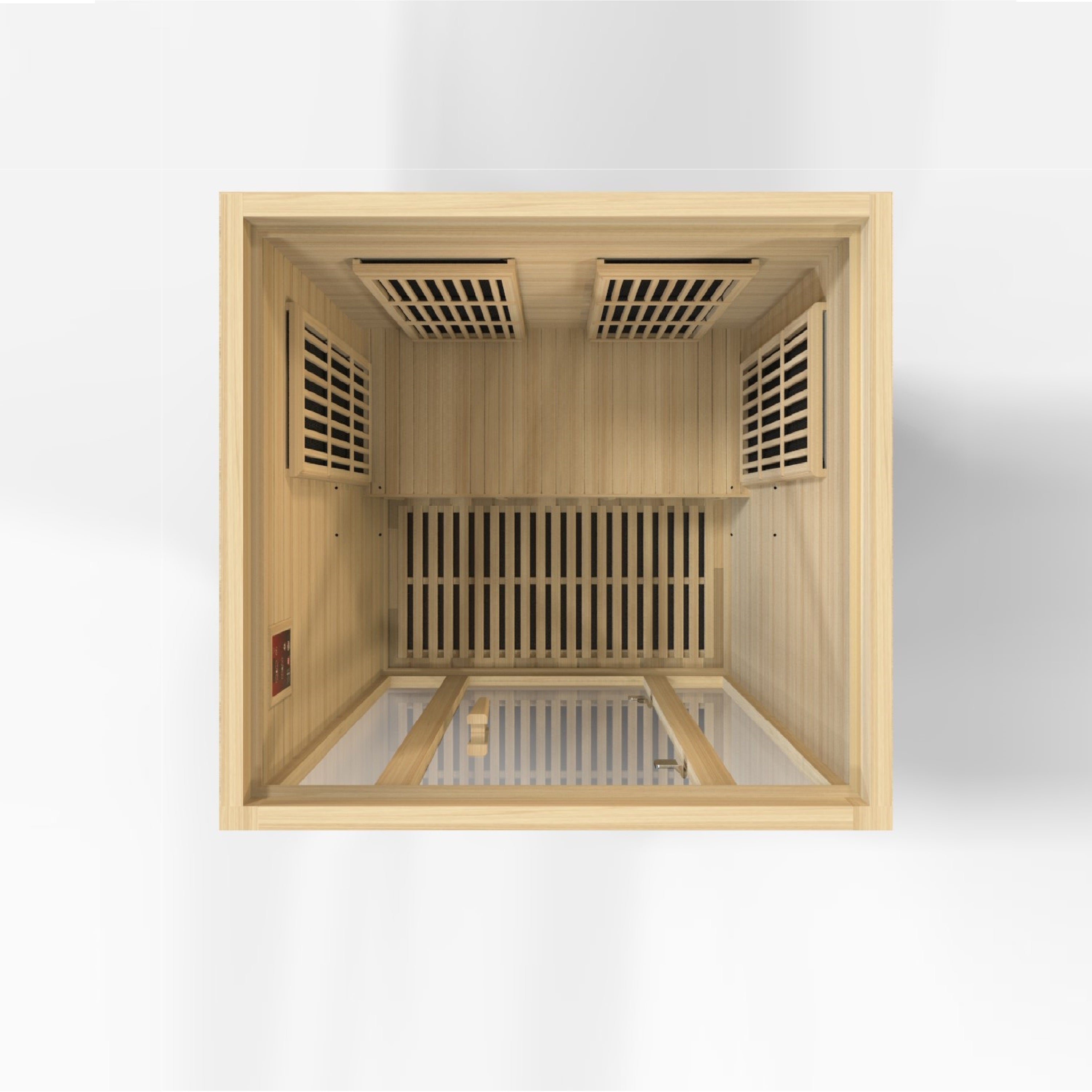 Maxxus Seattle 2-Person Low EMF (Between 5-10 MG) FAR Infrared Sauna (Canadian Hemlock)
