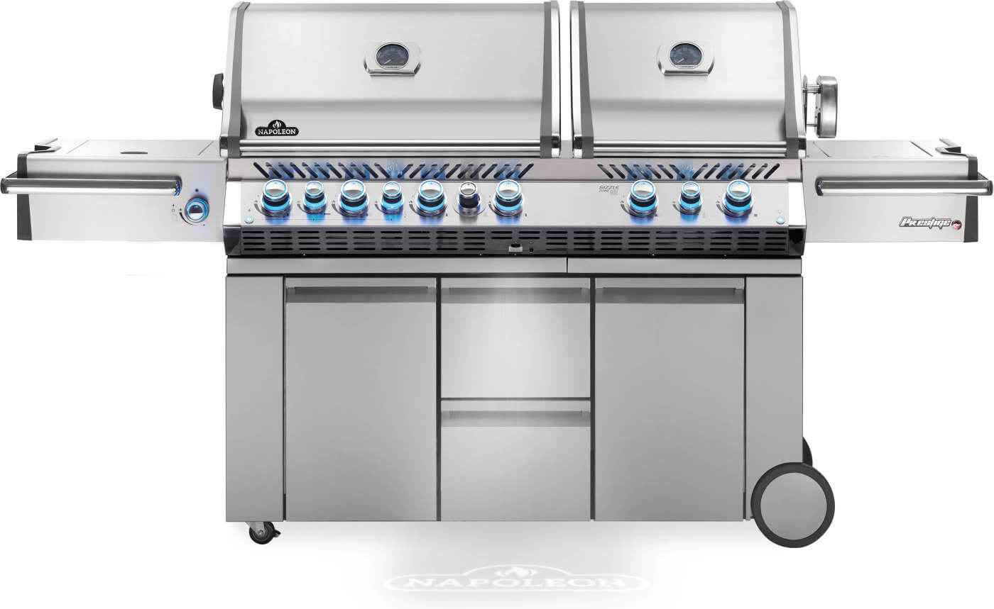 Napoleon PRO 825 RSBI with Power Side Burner and Infrared Features