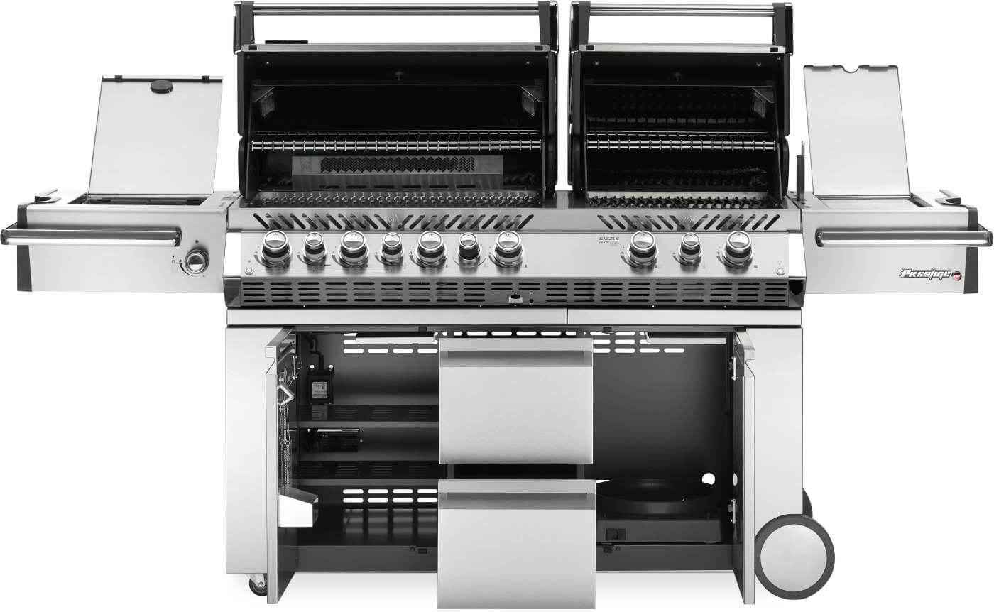 Napoleon PRO 825 RSBI with Power Side Burner and Infrared Features