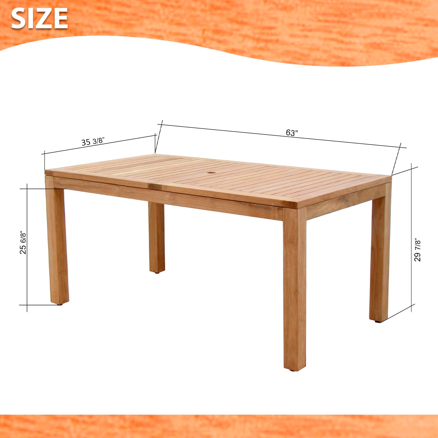 Rinjani Rectangular Table and 6 ChamonixArm Chair