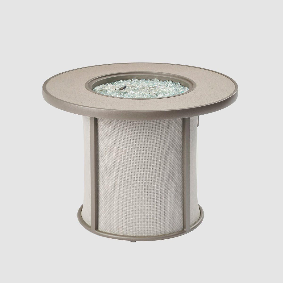 Stonefire Round Gas Fire Pit Table