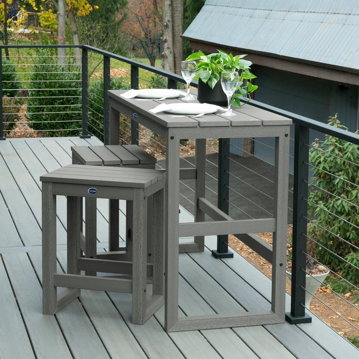 Granite Hills Counter Height Balcony 3pc Set
