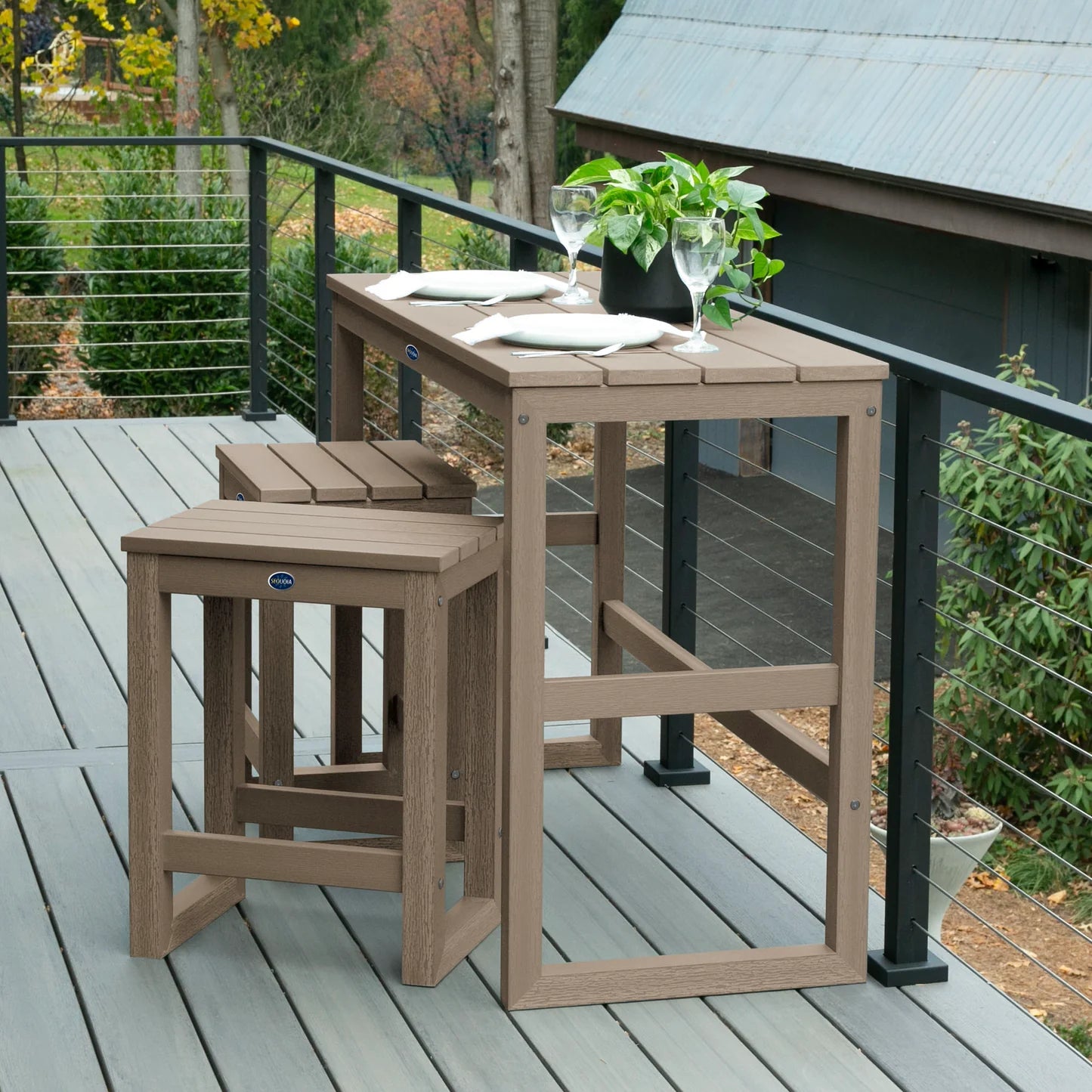 Granite Hills Counter Height Balcony 3pc Set