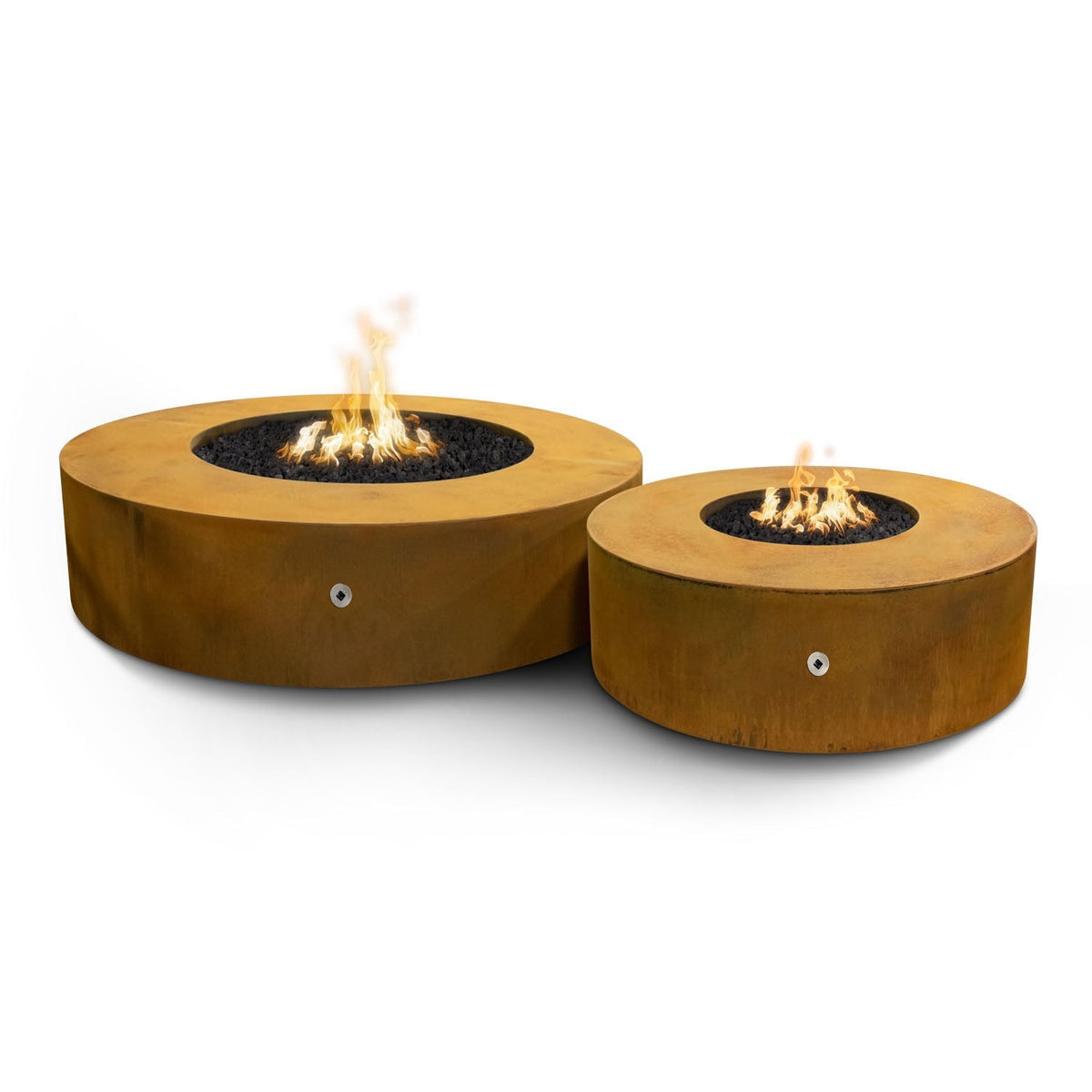 Unity 72" Metal Collection 24" Tall Fire Pit by The Outdoor Plus