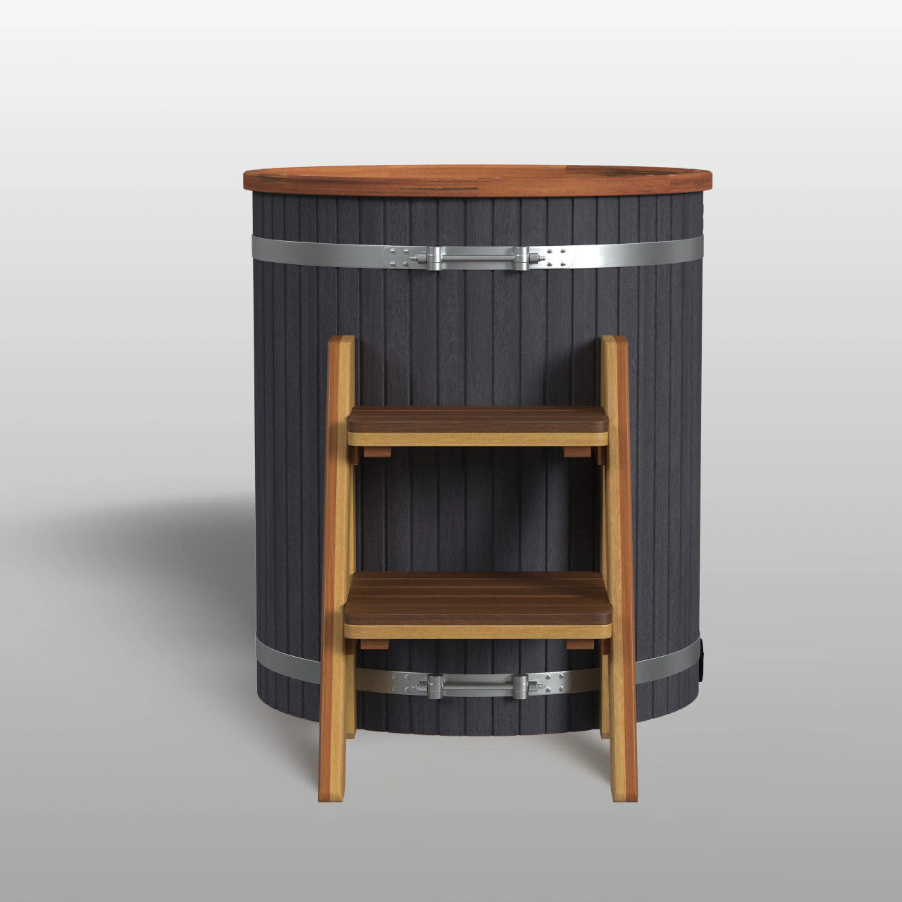 Lumina Outdoor Wooden Ice Bath Cold Plunge Tub | 118 Gallon Water Capacity | 37.5" x 33.25"