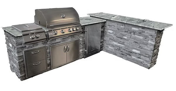 6' PRO GRILL ISLAND