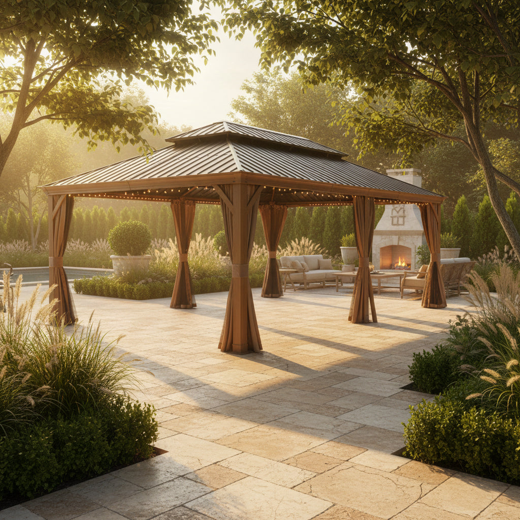 14x22FT Hardtop Gazebo