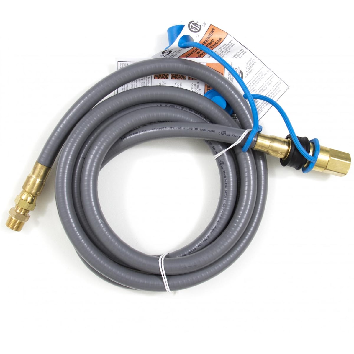 Blaze 10 Ft. Natural Gas/Bulk Propane Hose with Quick Disconnect for Gas Grills