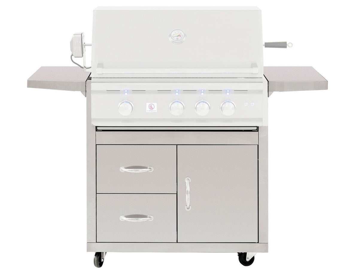 Summerset Deluxe Gas Grill Cart For TRL Pro Gas Grills