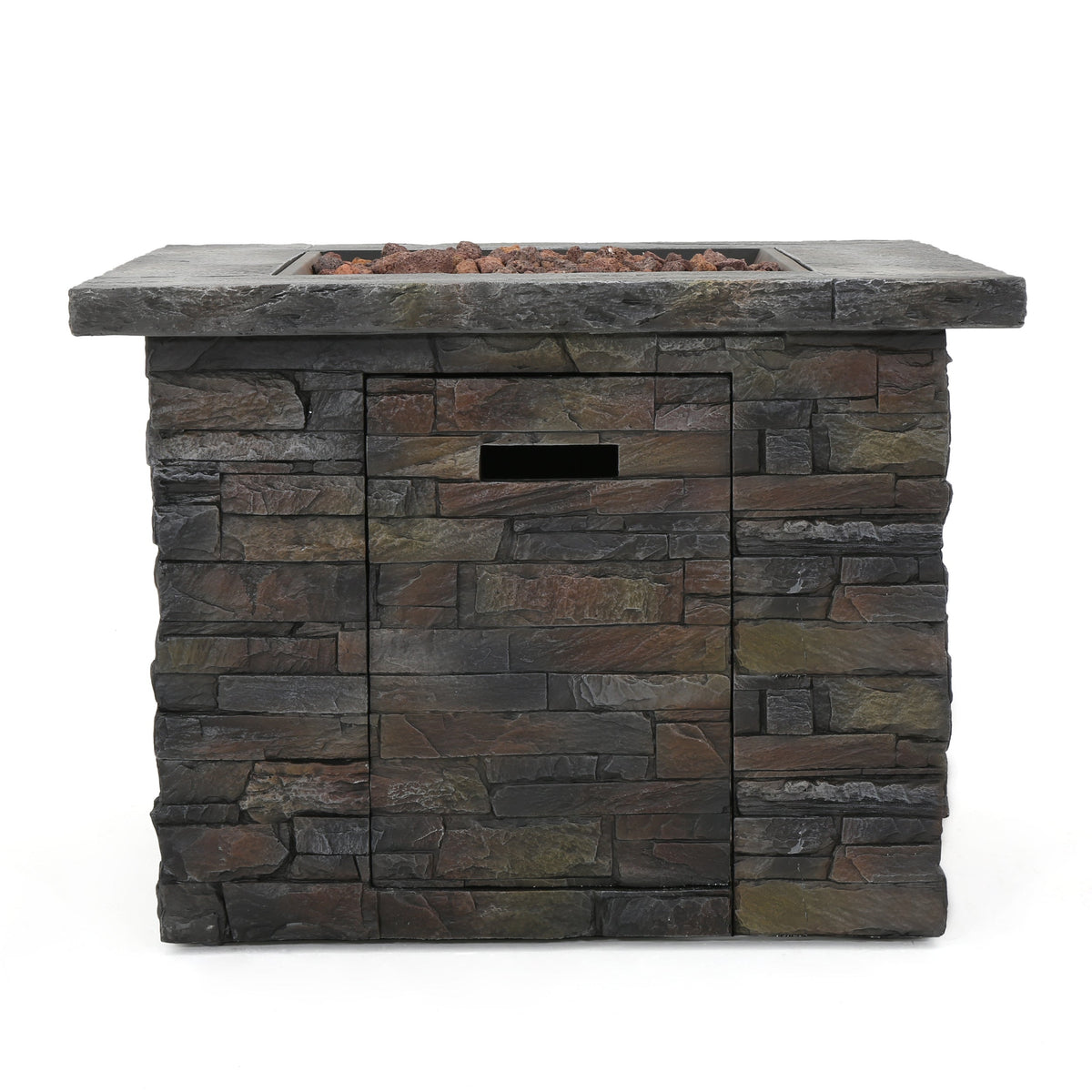 33" Square MGO Fire Pit - 40000 BTU