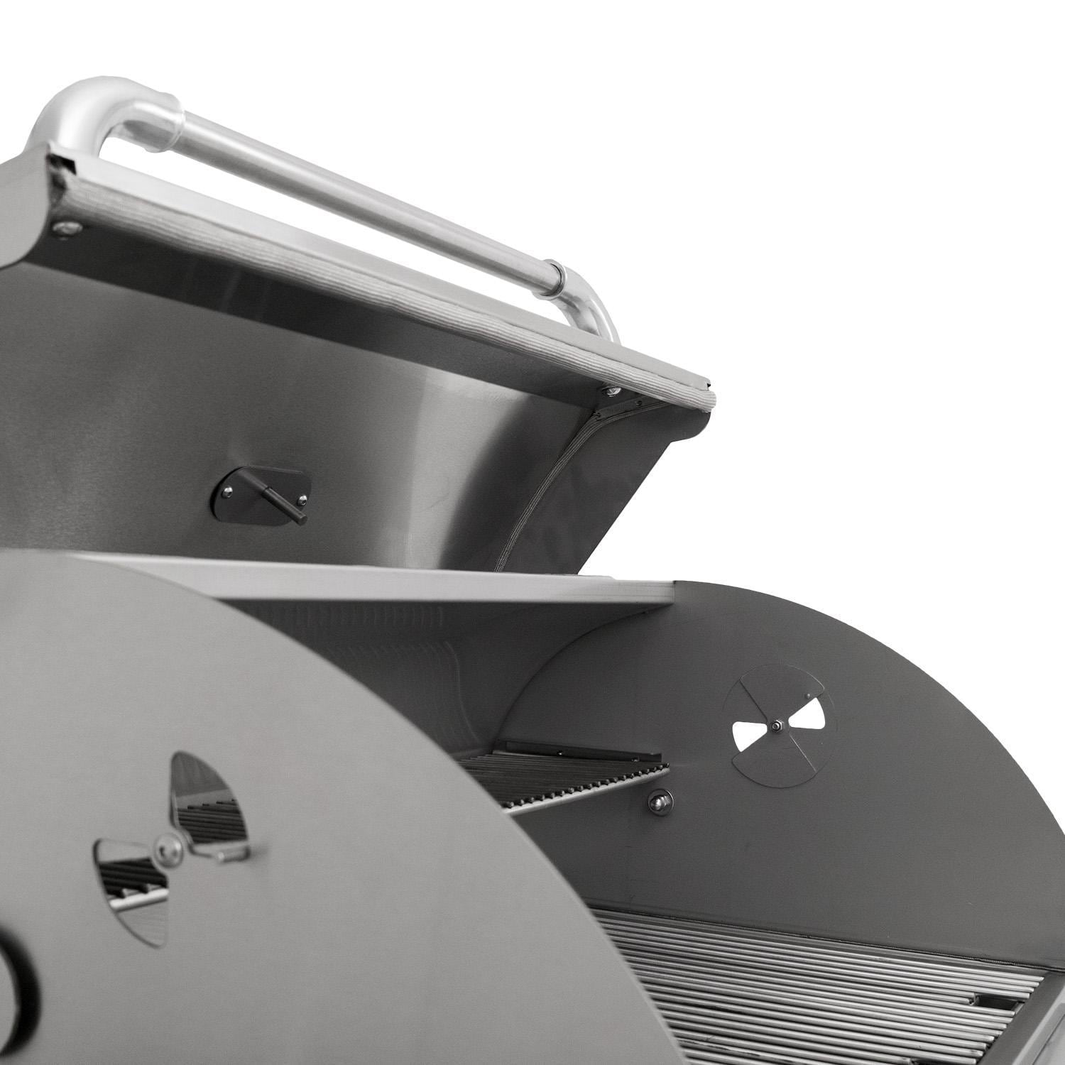 Bull Bison Premium 30-Inch Built-In Charcoal Grill