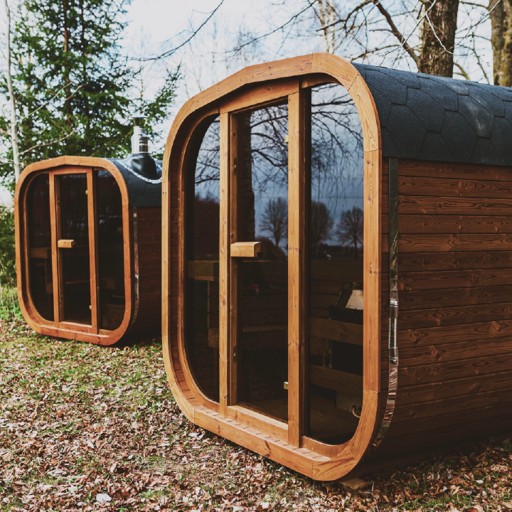 Mande MW16 ThermoWood Outdoor Sauna - Premium Outdoor Relaxation Experience