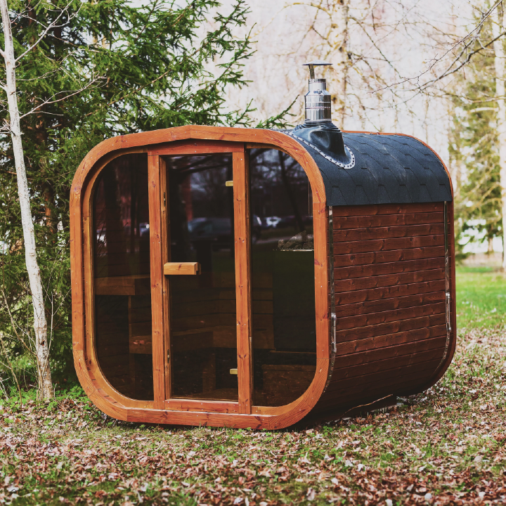 Mande MW16 ThermoWood Outdoor Sauna - Premium Outdoor Relaxation Experience