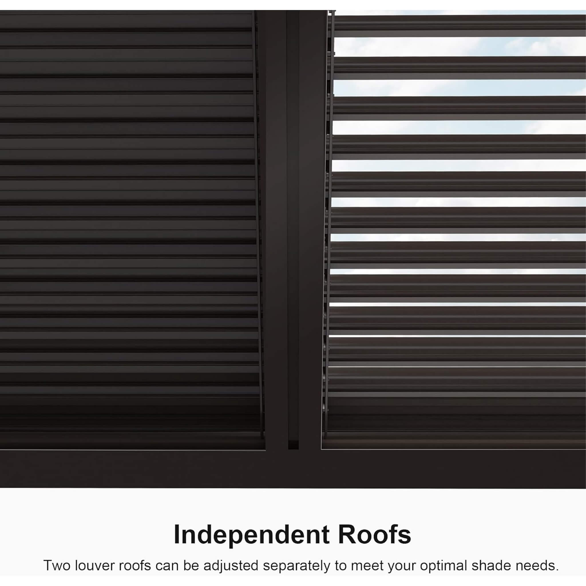 Alora Aluminum Louvered Patio Pergola