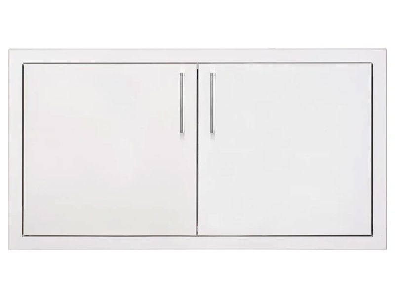TrueFlame 33-Inch Double Access Door Masonry Frame Return