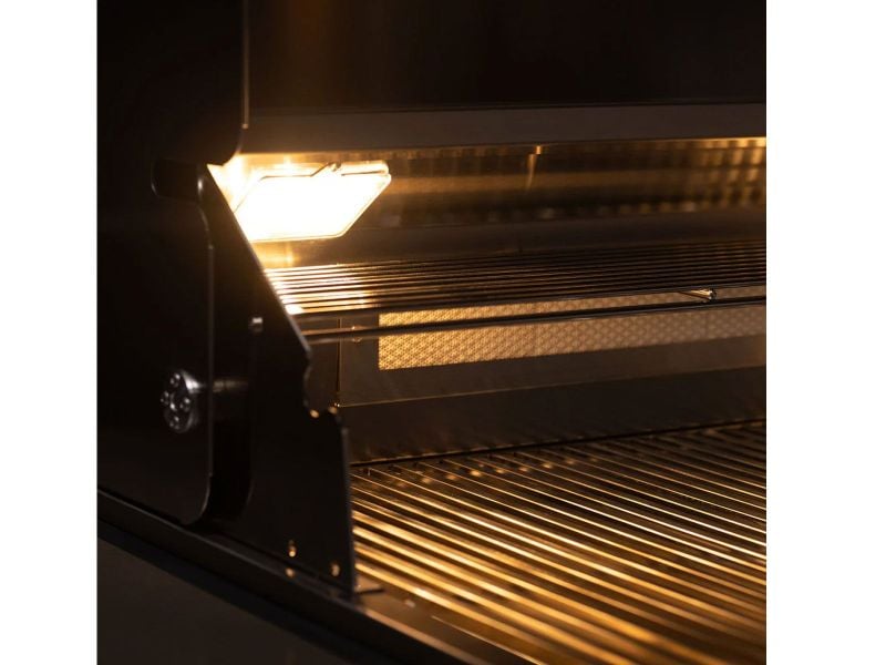 TrueFlame 32-Inch 4-Burner Built-In Grill with Rear Infrared Burner and Grill Lights