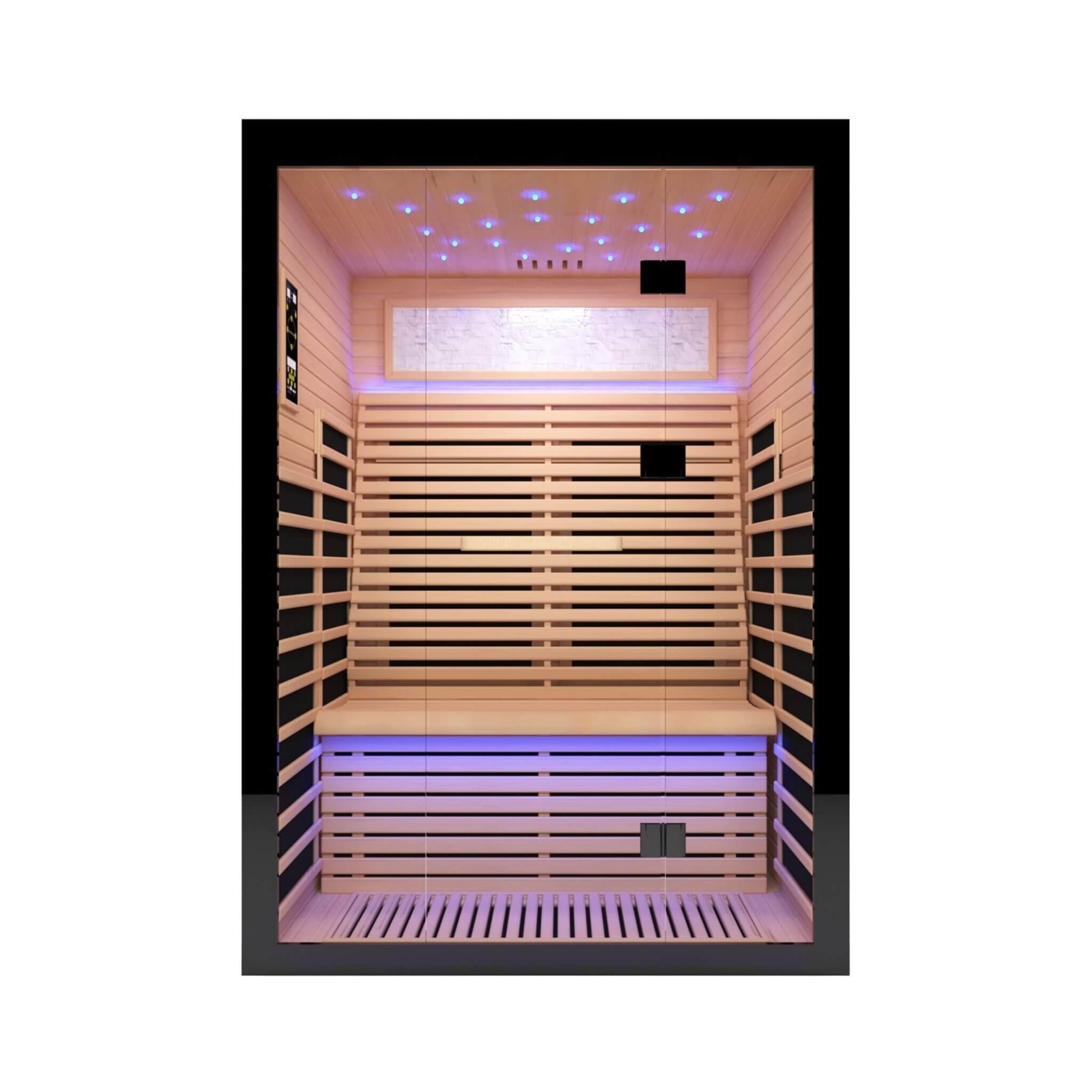 Thermora Vapor Luxury 2-Person Outdoor Far Infrared Sauna | Canadian Hemlock | 2160W (SAK56874)