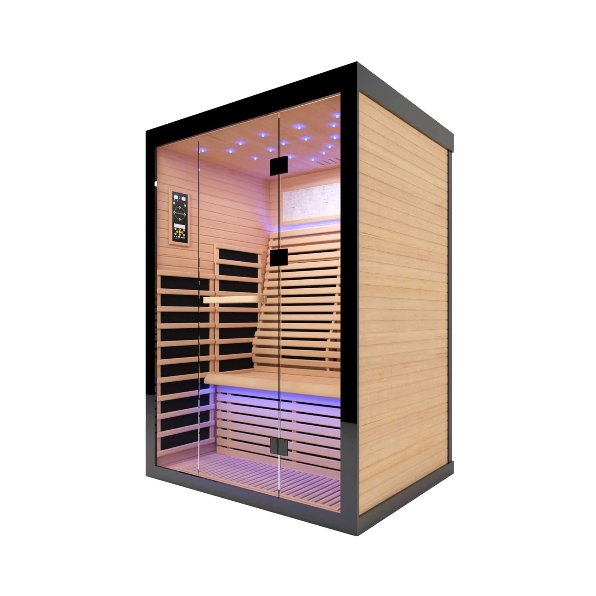 Thermora Vapor Luxury 2-Person Outdoor Far Infrared Sauna | Canadian Hemlock | 2160W (SAK56874)