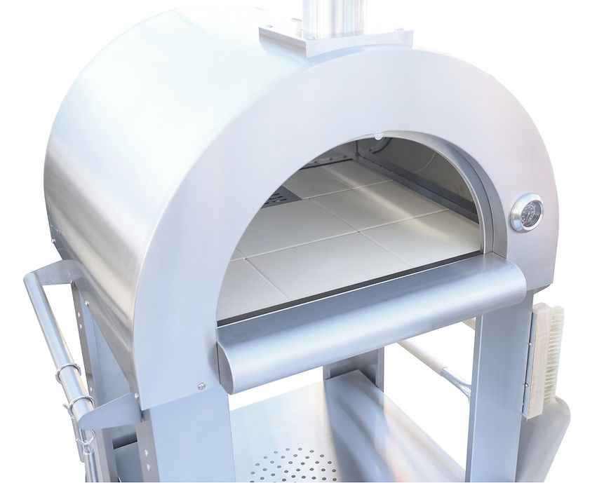 Kokomo Wood Fired Pizza Oven – 32” Stainless Steel, Freestanding or Built-In Options