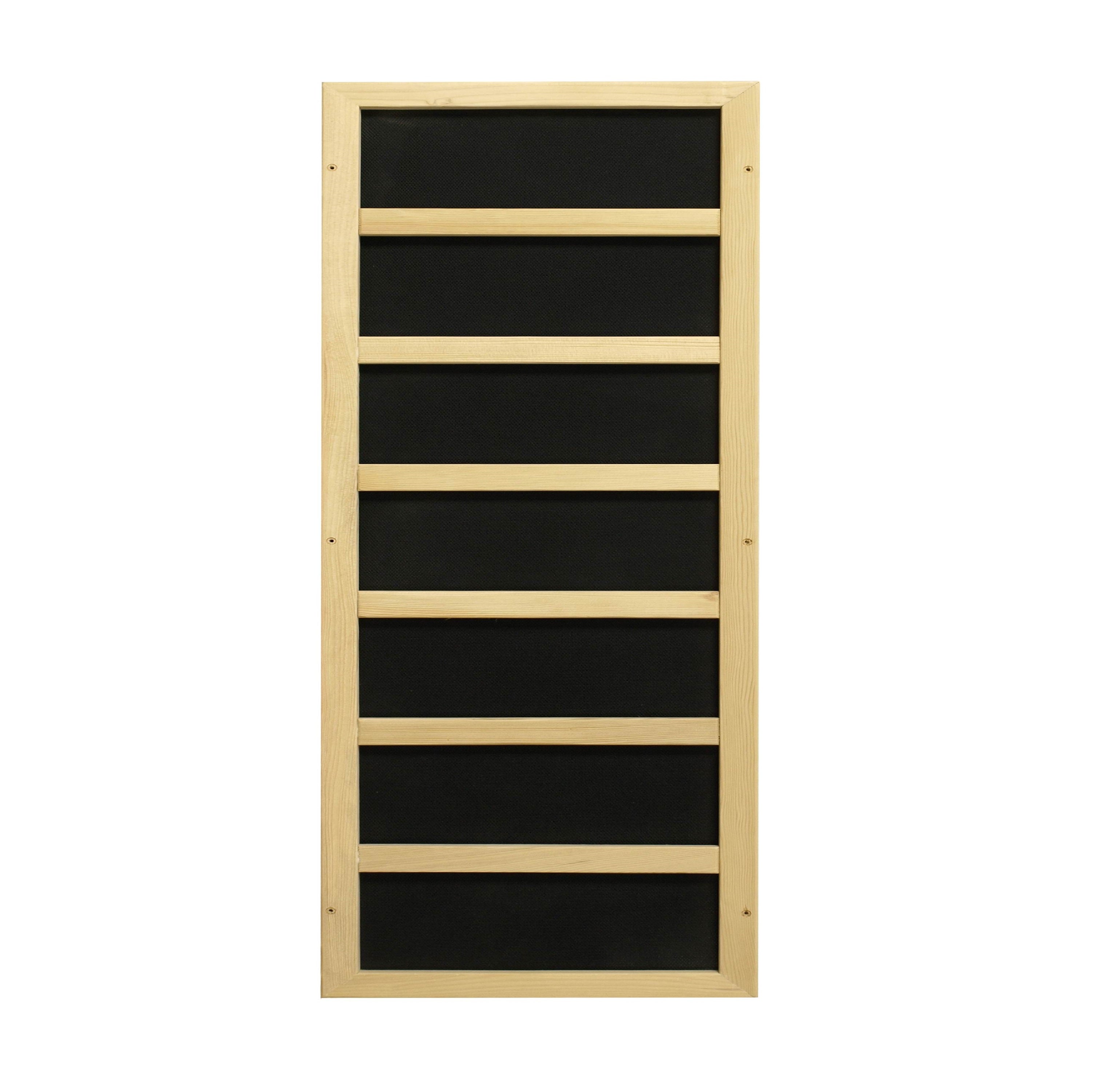 Dynamic Lugano 3-person Low EMF (Between 5-10MG) FAR Infrared Sauna (Canadian Hemlock)