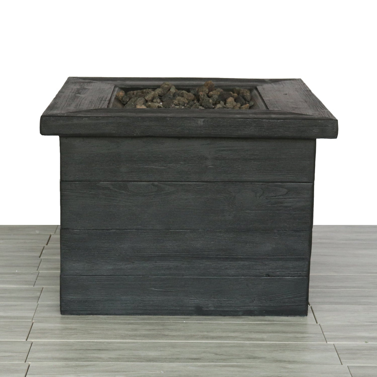 Fiber Reinforced Concrete Propane/Natural Gas Fire Pit Table