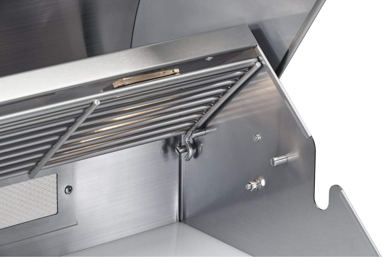 Broilmaster B-Series Deluxe 40-Inch Freestanding Stainless Steel Gas Grill with Rear Infrared Burner