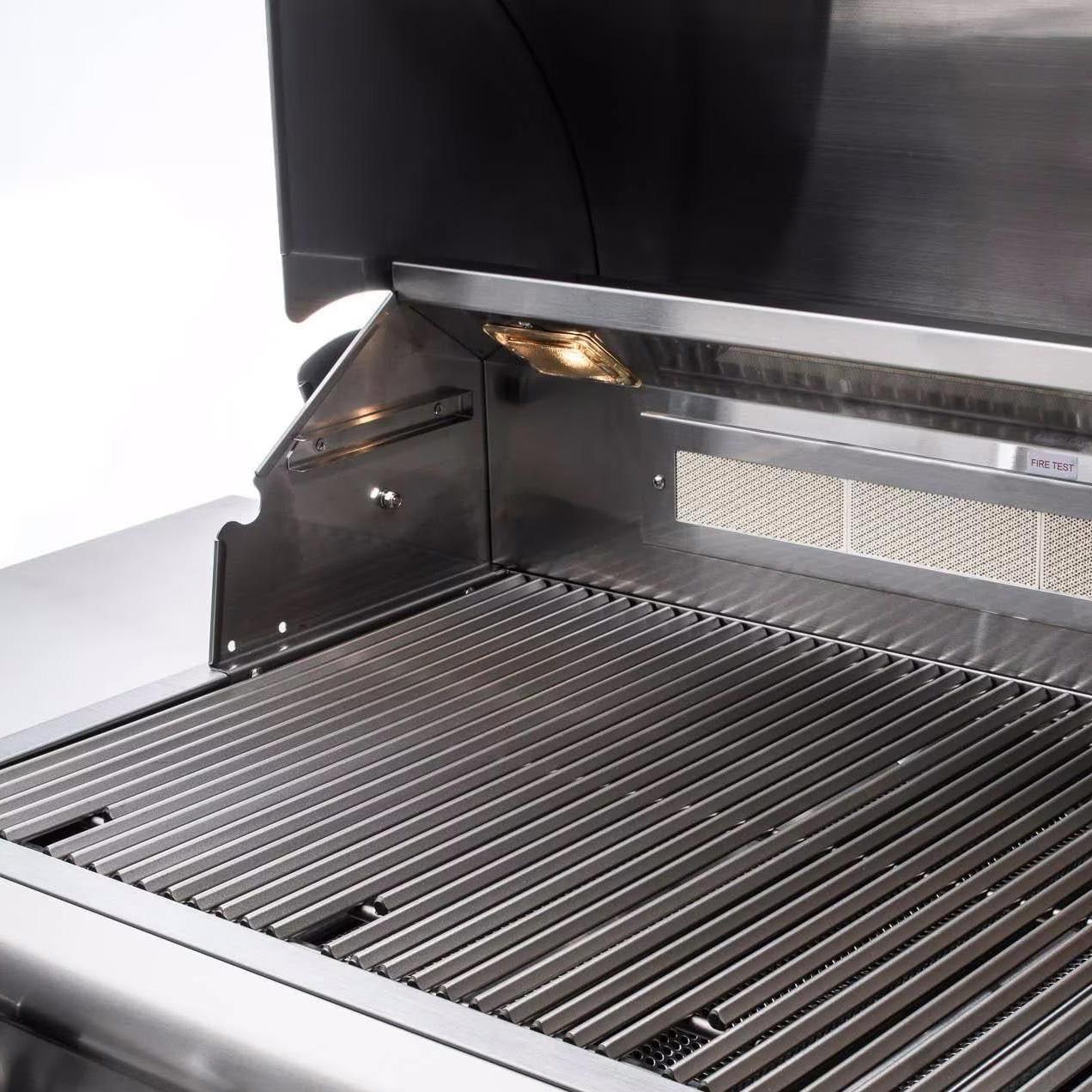 Blaze LTE+ 40-Inch 5-Burner Built-In Gas Grill w/ Lift-Assist Hood & Rear Infrared Burner