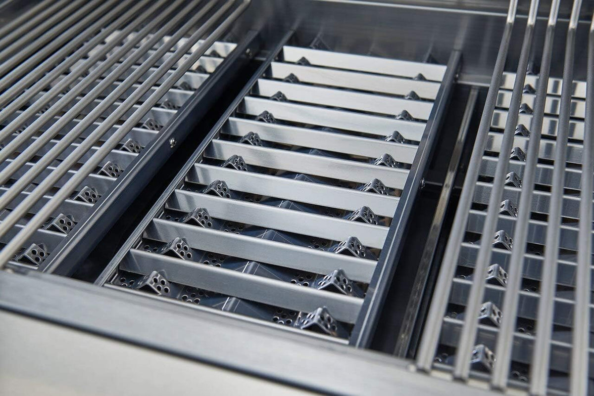 Broilmaster B-Series Deluxe 32-Inch Stainless Steel Built-In Gas Grill with Rear Infrared Burner