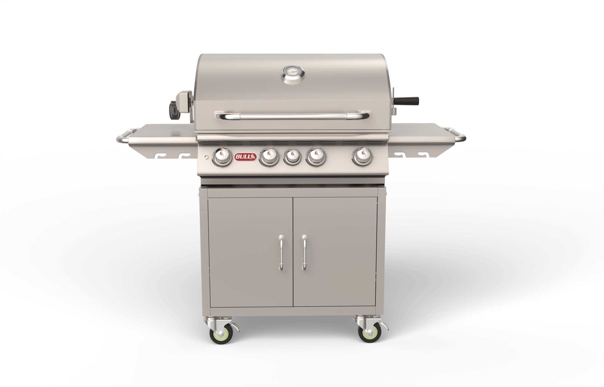 Bull Angus 30-Inch 4-Burner Freestanding Gas Grill with Rotisserie