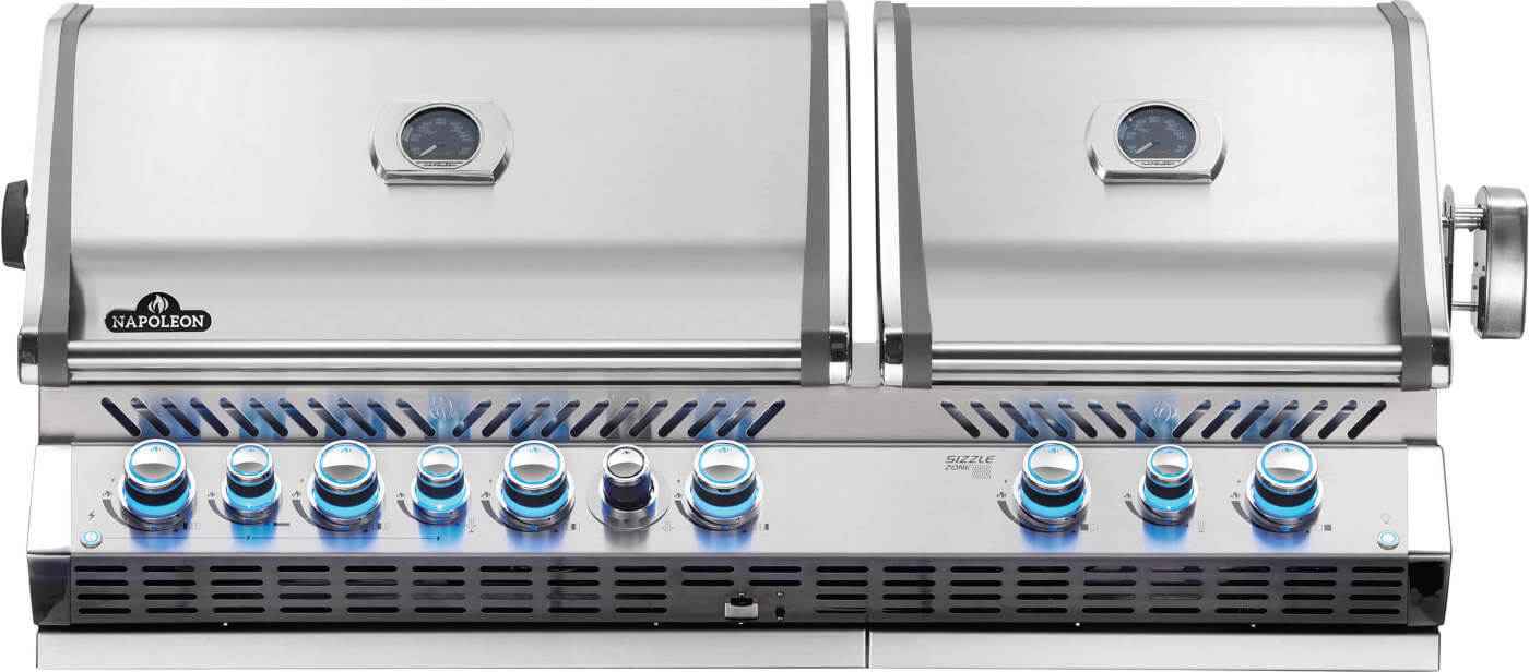 Napoleon Gas Grill - Built-in Prestige PRO™ 825 with Infrared Rear Burner