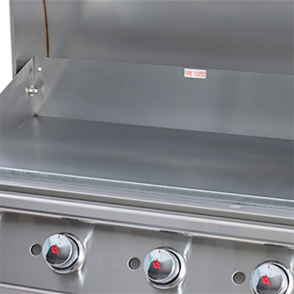 Bull 30-Inch 4-Burner Built-In Commercial Style Flat Top Griddle