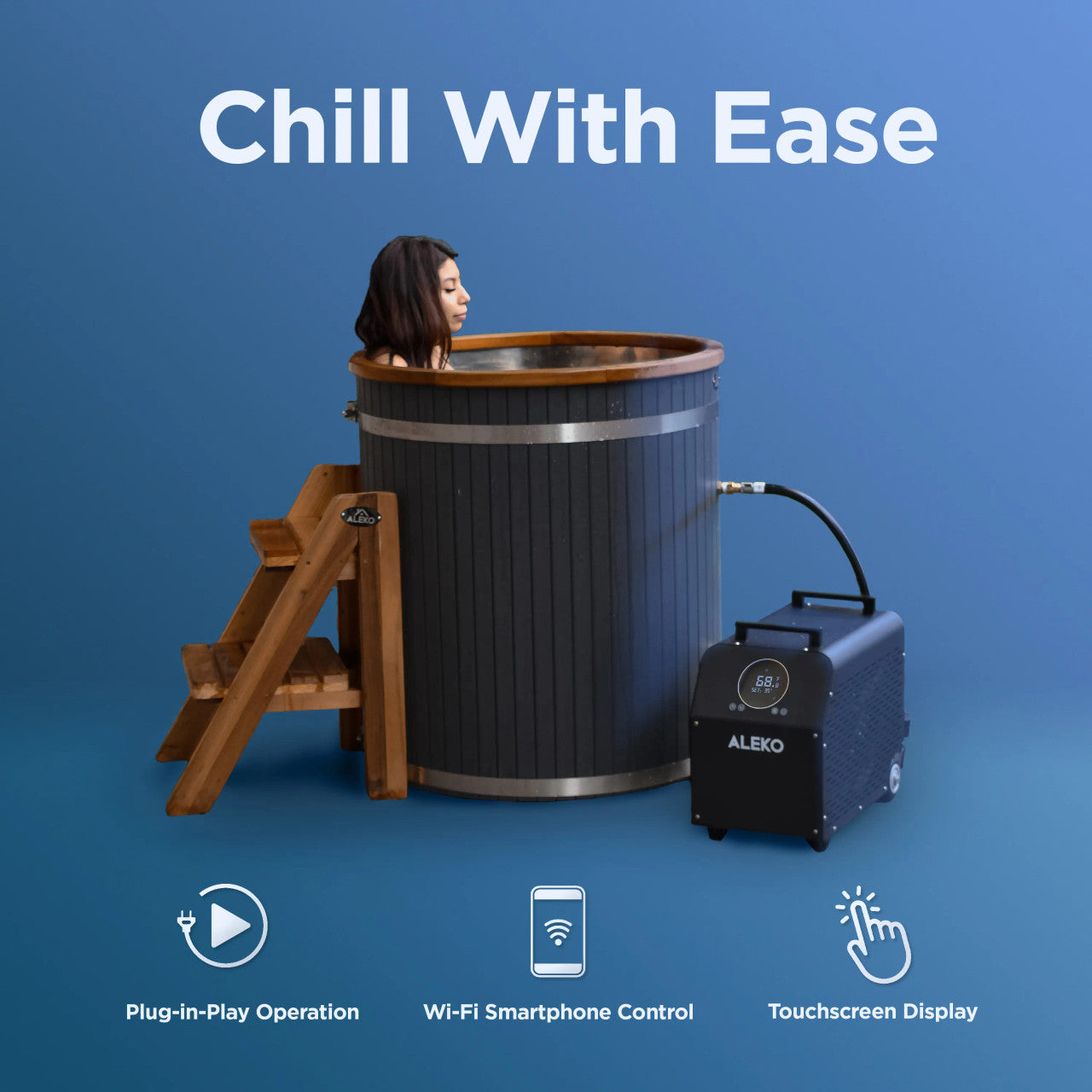 Lumina Cold Plunge Dual Chiller and Heater – 1 HP