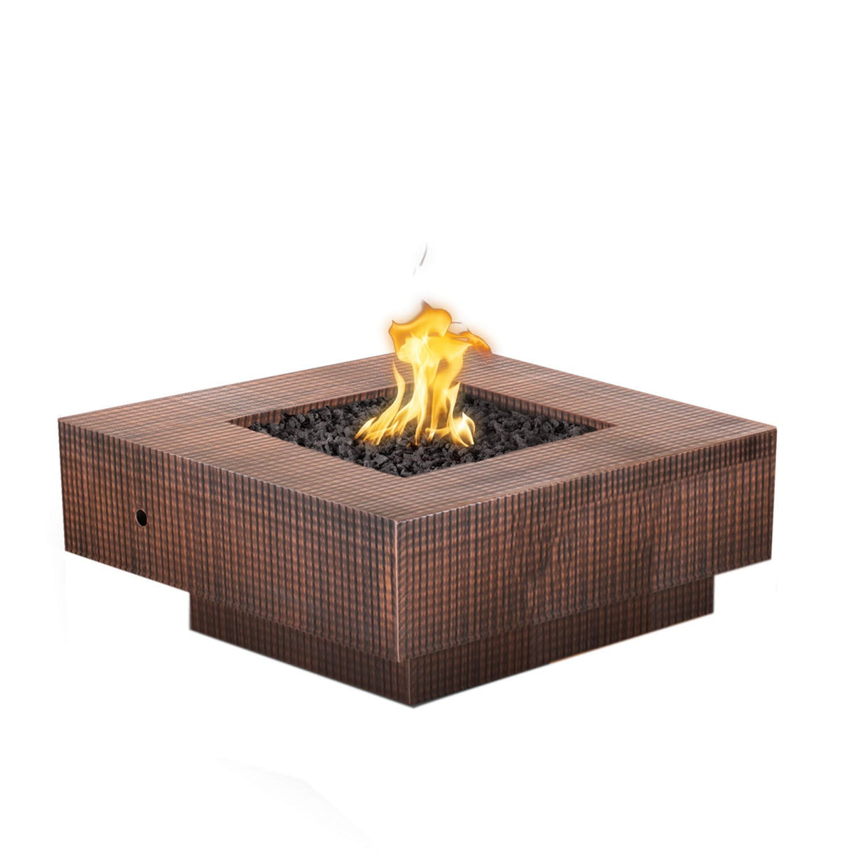 Cabo Square 48" Metal Collection Fire Pit by The Outdoor Plus