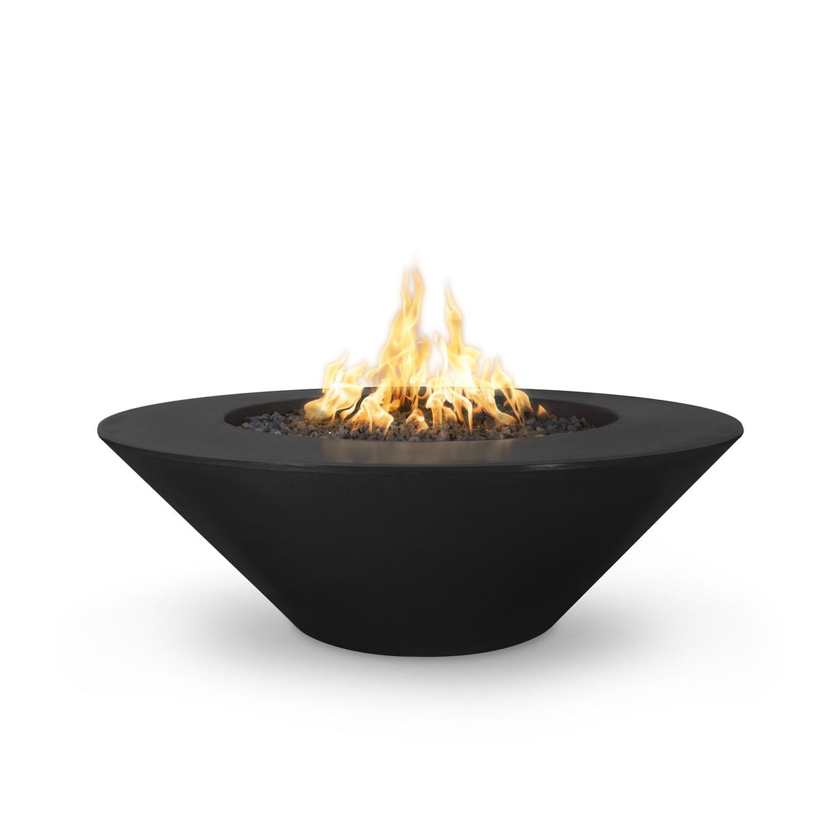 Cazo 60" Wide Ledge Powder Coat Fire Pit by The Outdoor Plus