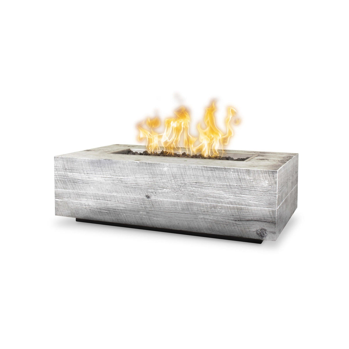 Coronado 60" GFRC Wood Grain Fire Pit by The Outdoor Plus