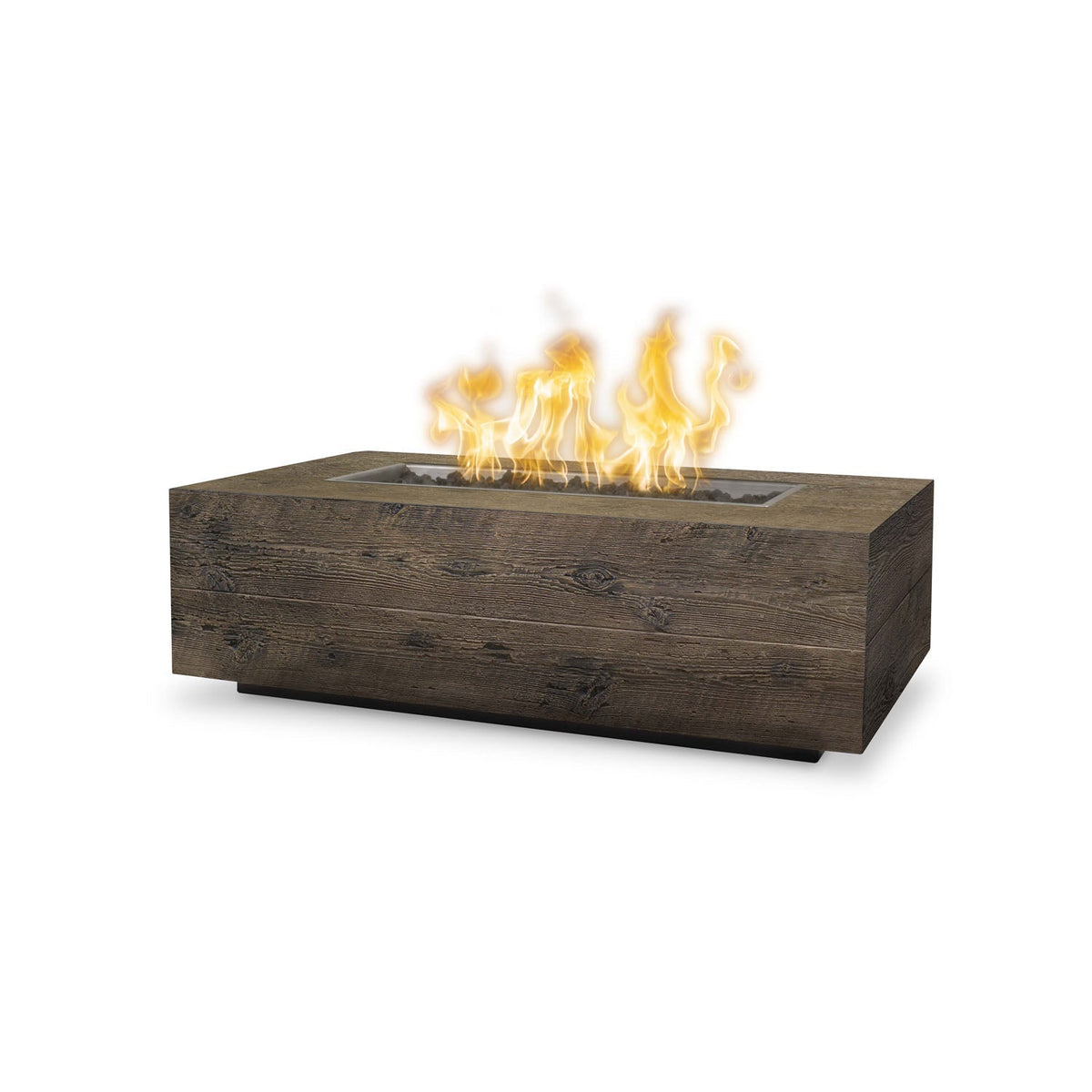 Coronado 84" GFRC Wood Grain Fire Pit by The Outdoor Plus