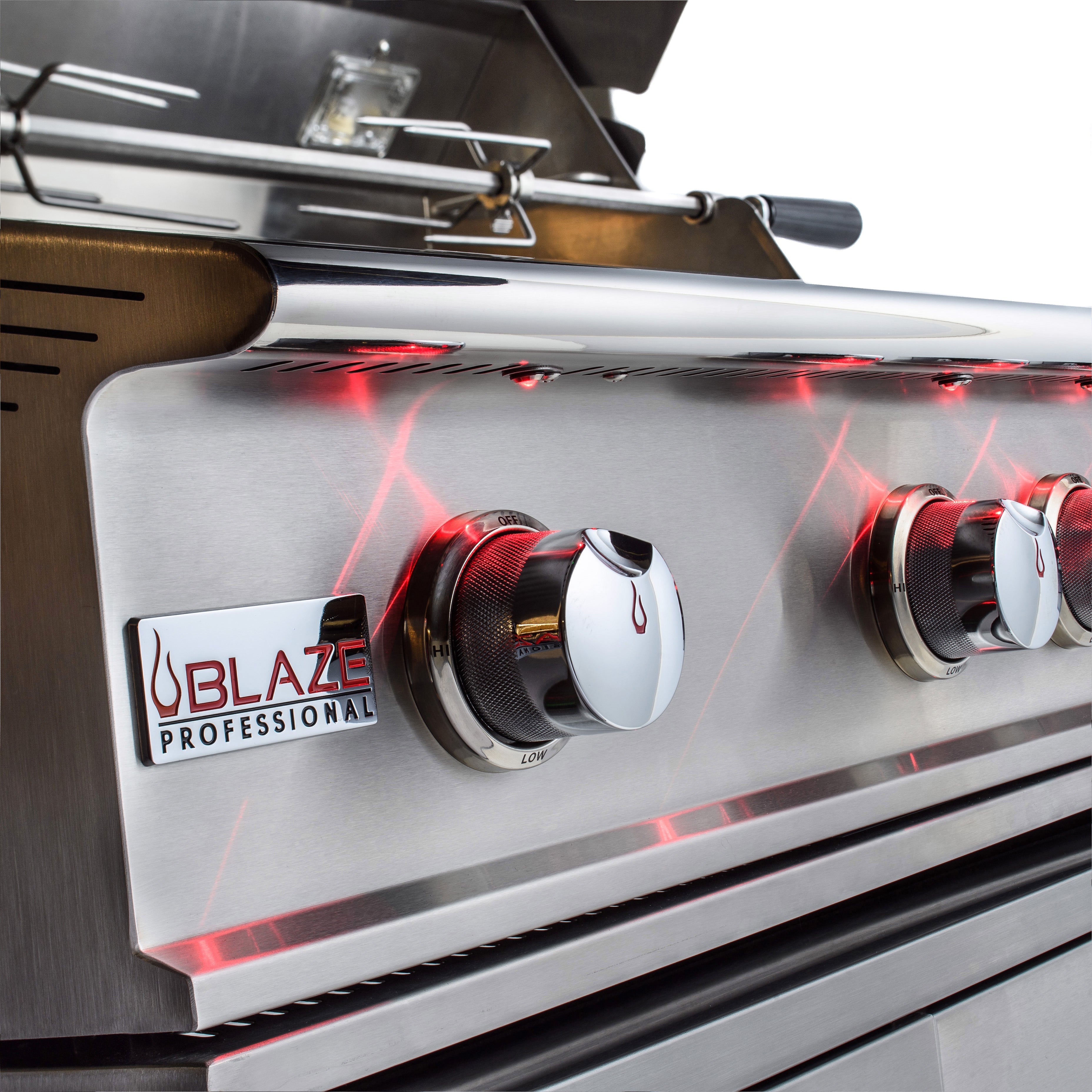 Blaze Professional LUX 44-Inch 4 Burner Built-In Gas Grill With Rear Infrared Burner