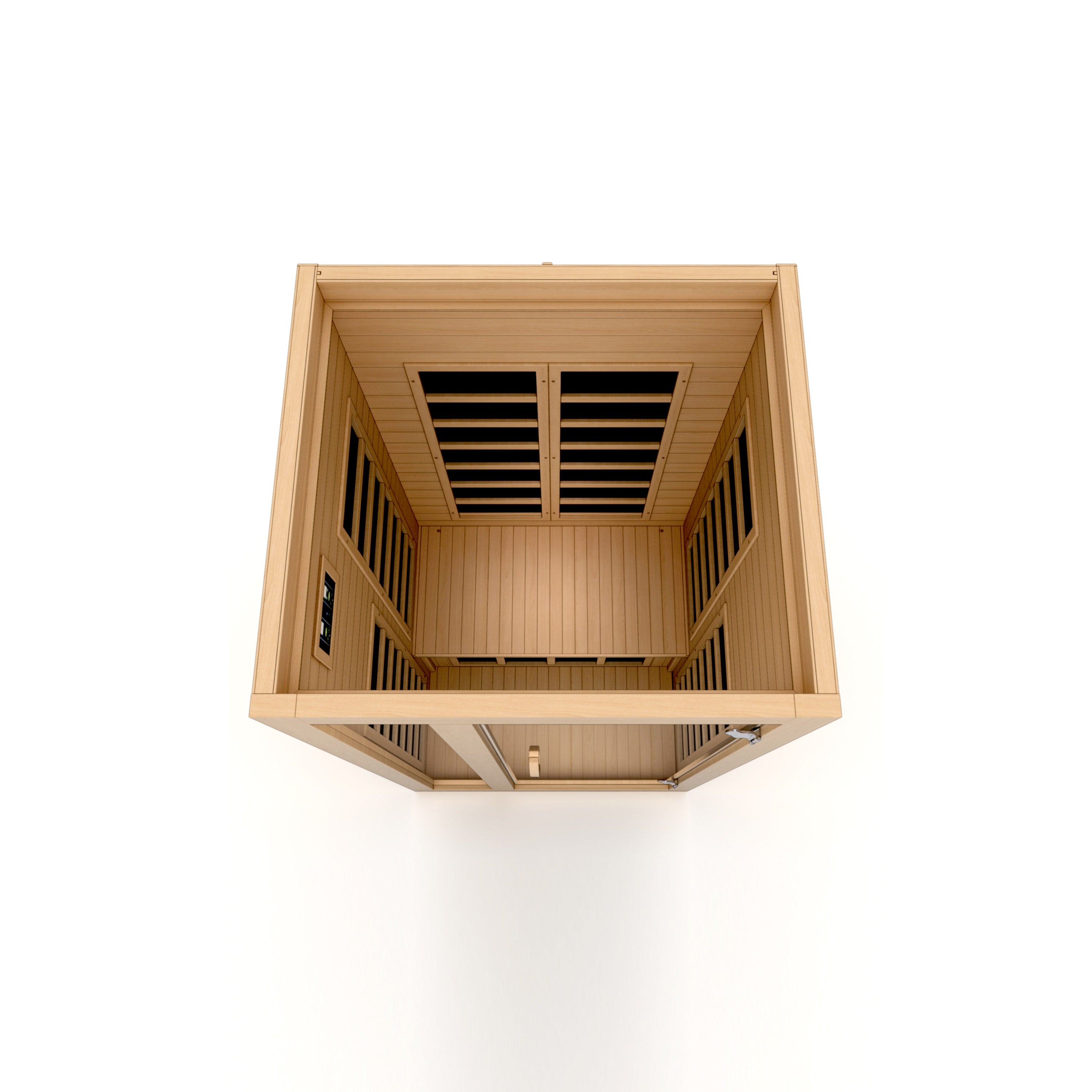 Dynamic Gracia 1-2-person Low EMF (Between 5-10 MG) FAR Infrared Sauna (Canadian Hemlock)