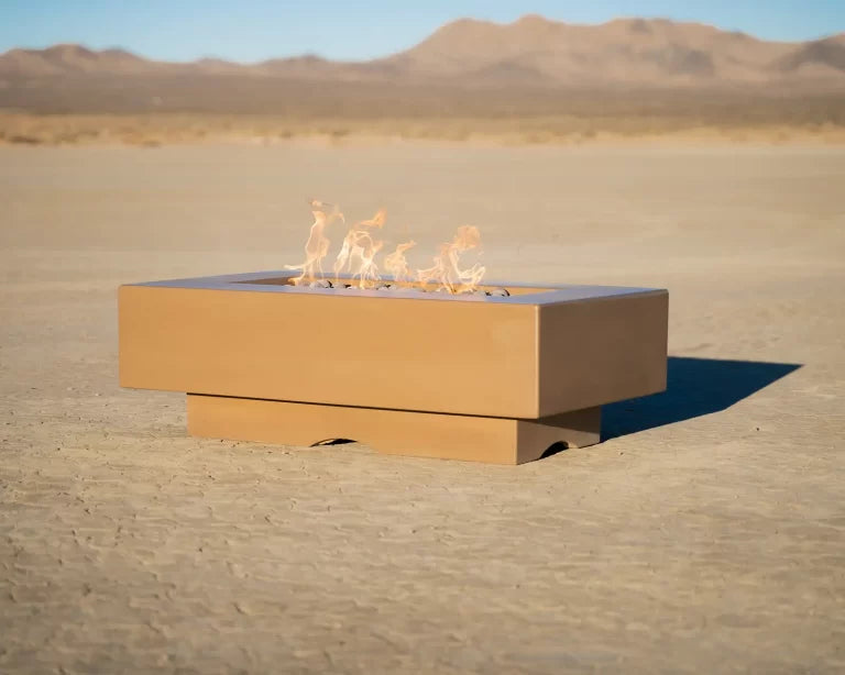 Del Mar 72" GFRC Concrete Fire Pit by The Outdoor Plus