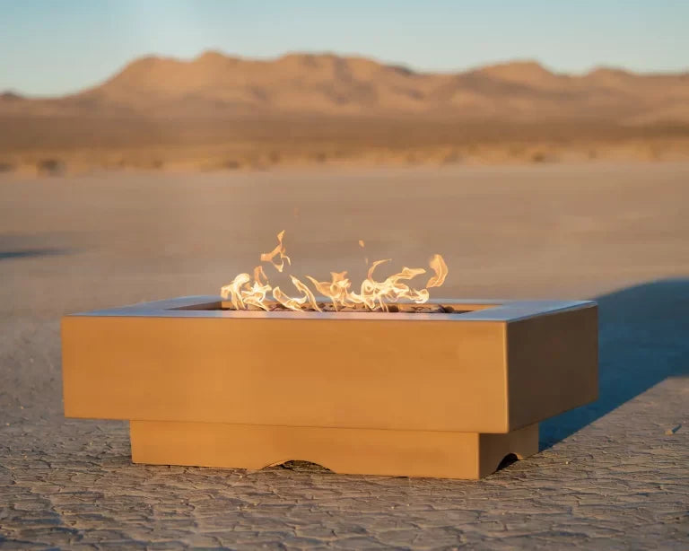 Del Mar 72" GFRC Concrete Fire Pit by The Outdoor Plus