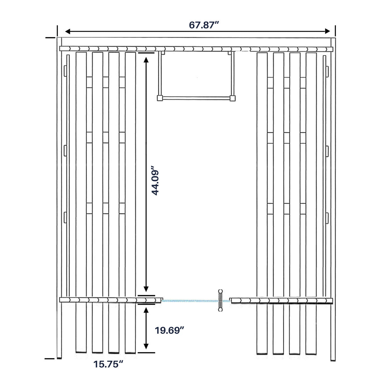 Aster Barrel Outdoor Sauna with Porch – 3-5 Person