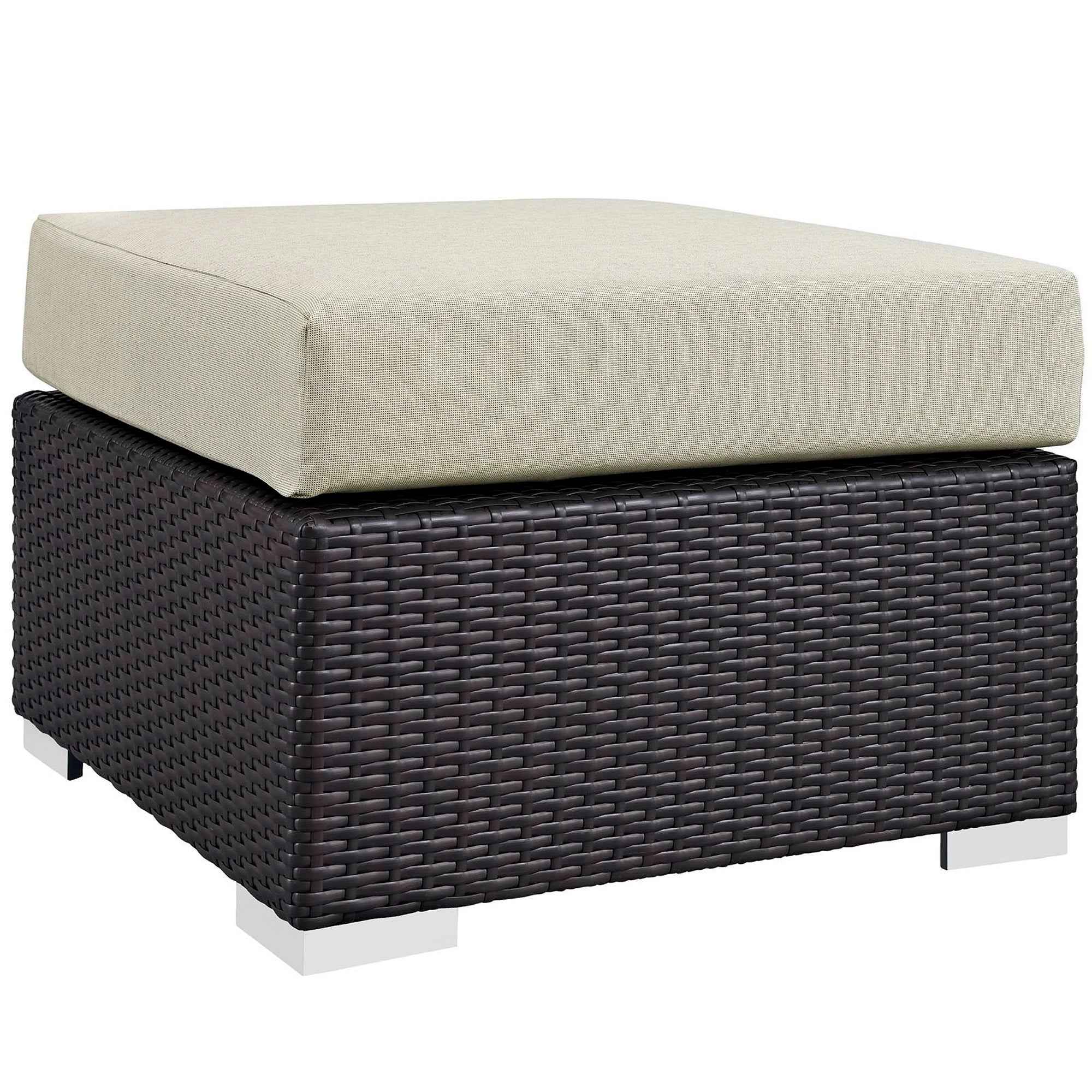 Patio Elegance Outdoor Sectional Set - 10-Piece Convene Lounge Set by Modway